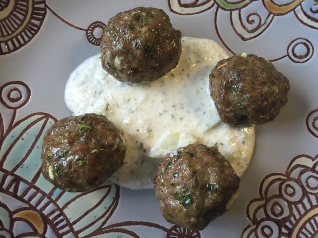 Lamb Kafta Meatballs